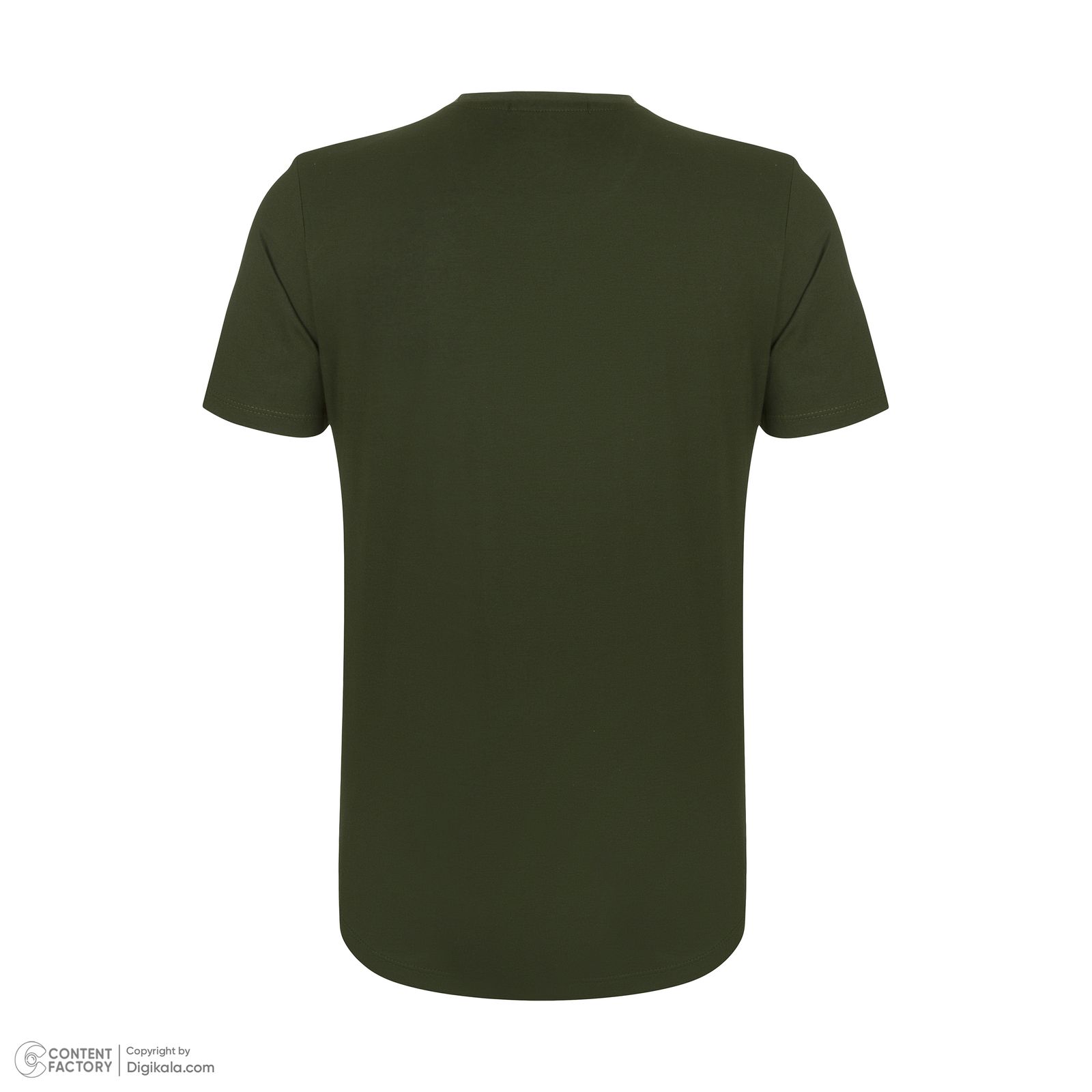 تی شرت لانگ مردانه باینت مدل 762-3 رنگ سبز -  - 4