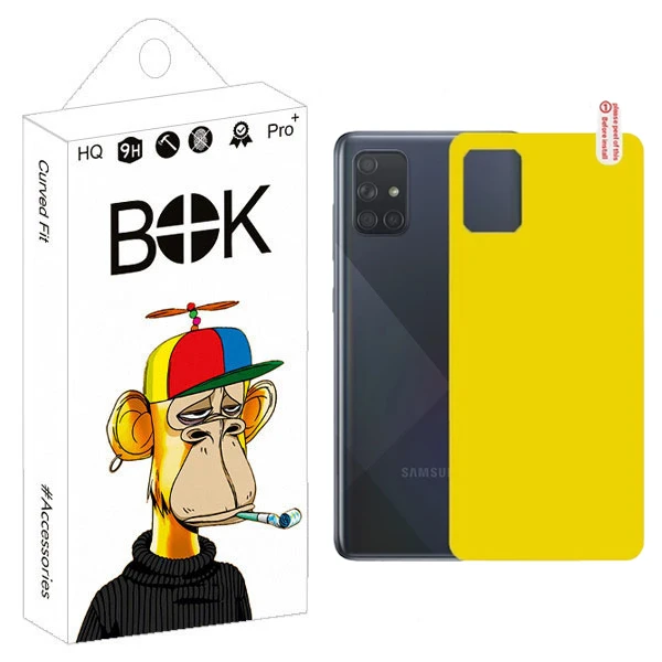 محافظ پشت گوشی بوک مدل TPU مناسب برای گوشی موبایل سامسونگ Galaxy A71