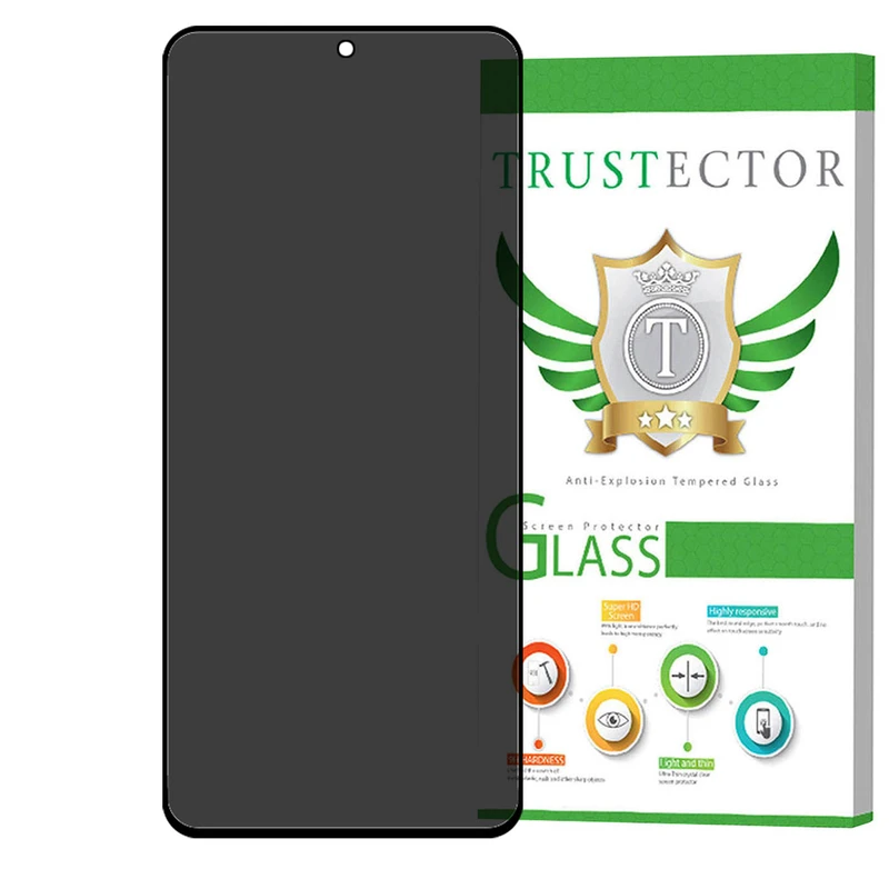 محافظ صفحه نمایش فول حریم شخصی تراستکتور مدل SECRETT مناسب برای گوشی موبایل شیائومی Redmi Note 12S