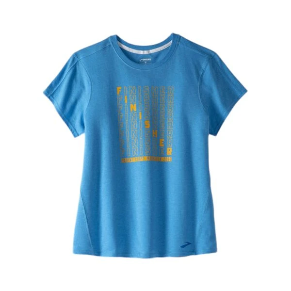 تی شرت  ورزشی زنانه بروکس مدل فینیشر