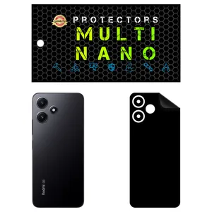 MULTI NANO X-F1M Model Matte Rear Skin For Xiaomi Redmi 12 5G Mobile Phone