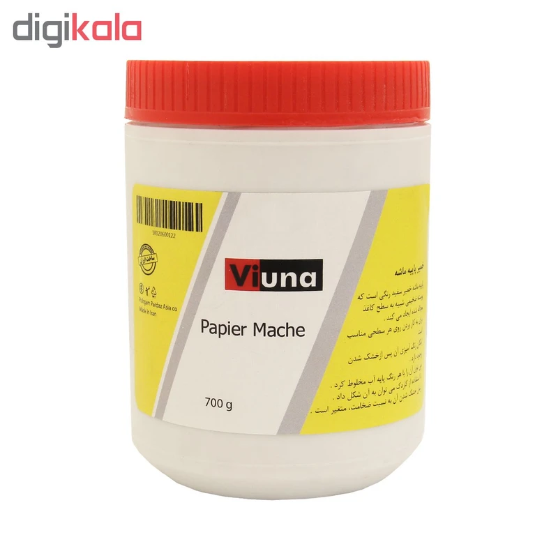 عکس شماره 2 : خمیر کاغذ پاپیه ماشه ویونا مدل pm700 وزن 700گرم