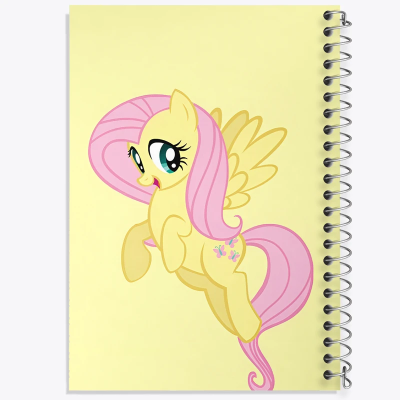 دفتر مشق 100 برگ خندالو طرح فلاتر شای پونی کد N3279