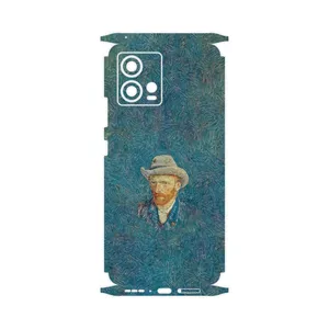 MAHOOT Self portrait with a gray felt hat-FullSkin Cover Sticker for Motorola Edge 30 Fusion