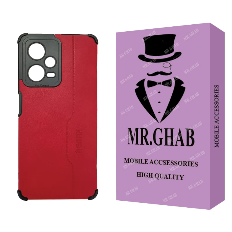  کاور مستر قاب مدل چرم مناسب برای گوشی موبایل شیائومی Redmi Note 12 Pro 5G