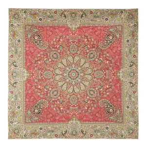 رومیزی ترمه رضایی یزد طرح افشاری کد 2104110401000