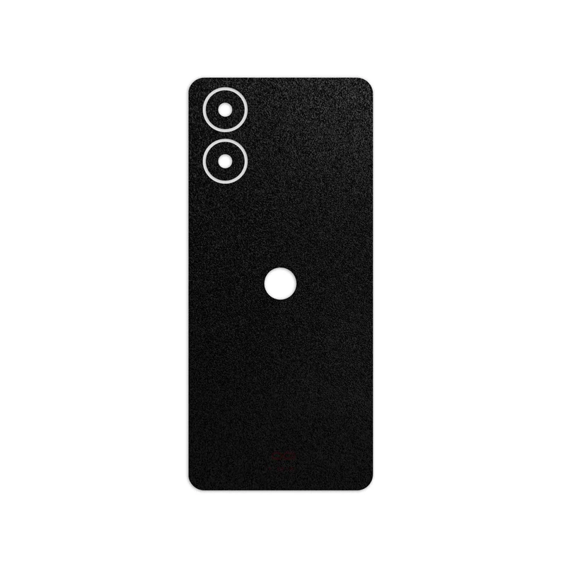 برچسب پوششی ماهوت مدل Black-Suede مناسب برای گوشی موبایل موتورولا Moto G04