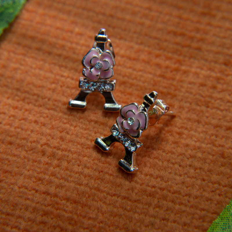 گوشواره دخترانه کد RKH_490