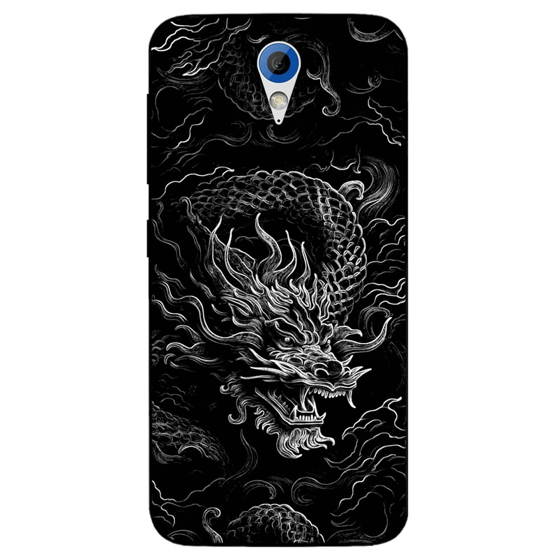 کاور مگافون طرح اژدها مدل 1897 مناسب برای گوشی موبایل اچ تی سی Desire 620 