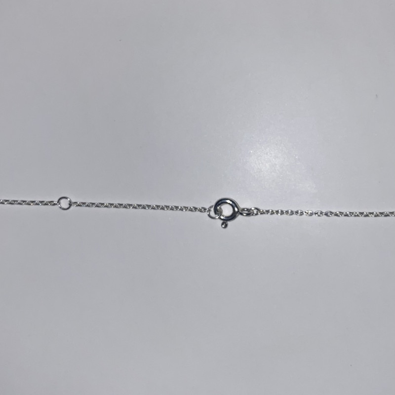 گردنبند نقره زنانه مدل زنجیر با مدال طرح ماه