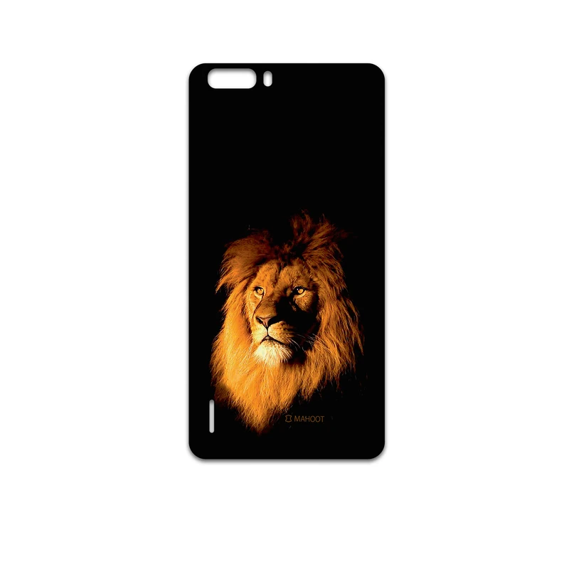 برچسب پوششی ماهوت مدل Lion مناسب برای گوشی موبایل آنر 6 Plus