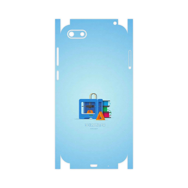برچسب پوششی ماهوت مدل 3D Printer-FullSkin مناسب برای گوشی موبایل هوآوی Y5 Lite