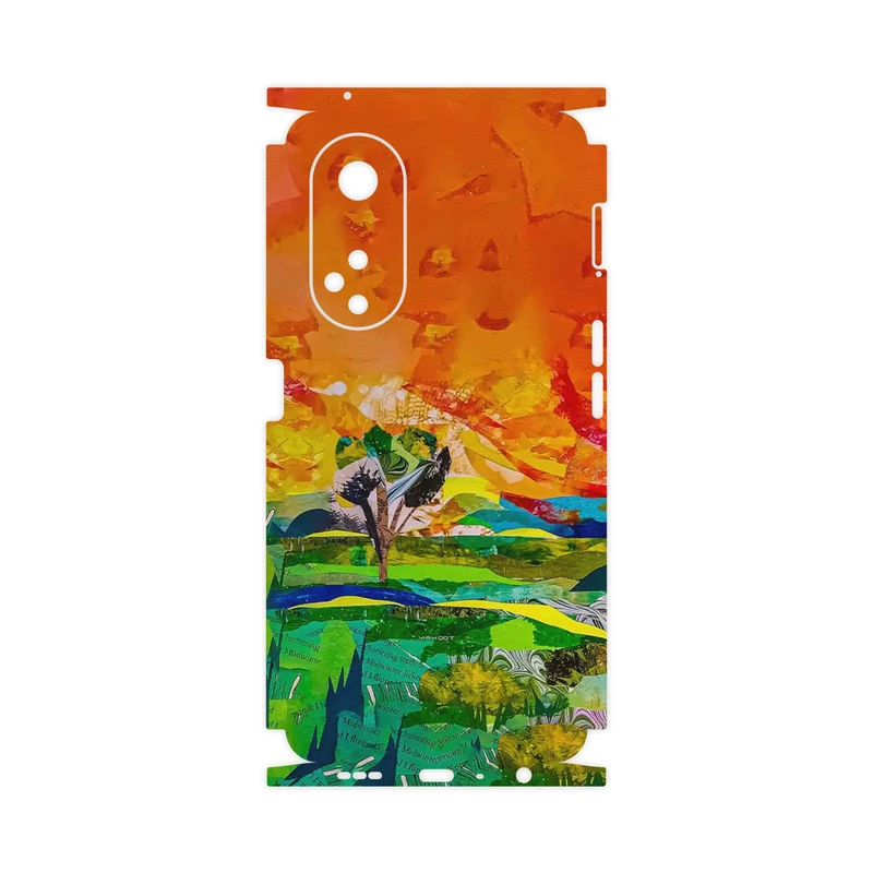 برچسب پوششی ماهوت مدل Collage of Painting-FullSkin مناسب برای گوشی موبایل اپو A98