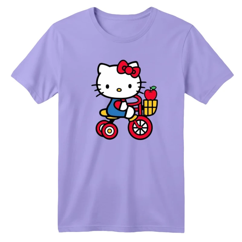 تی شرت آستین کوتاه بچگانه مدل کیتی کد ۲