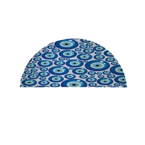 پادری مدل نیم دایره طرح چشم نظر کد 9060 سایز 90×45 سانتی متر