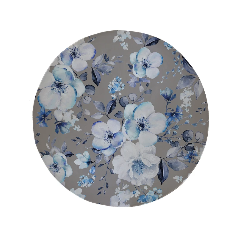 پادری مدل دایره طرح گل کد 5598 سایز 90 × 90 سانتی متر 