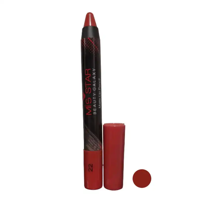 رژ لب مدادی میس استار شماره 22