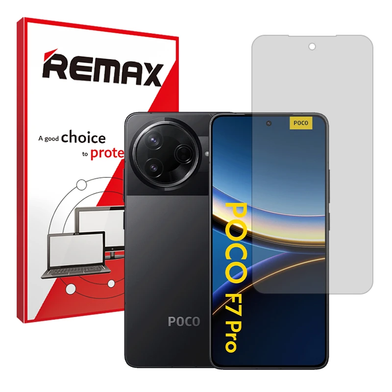 محافظ صفحه نمایش مات ریمکس مدل Resistant مناسب برای گوشی موبایل شیائومی Poco F7 Pro