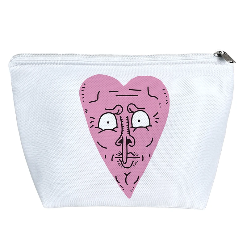 کیف لوازم آرایش دخترانه خندالو مدل قلب کد 7114