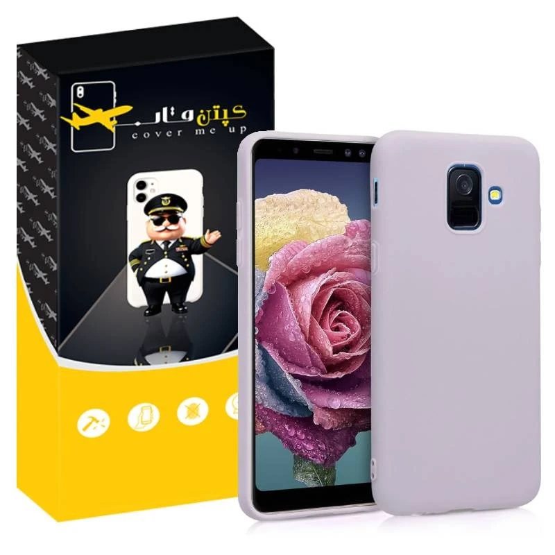 کاور کپتن قاب مدل silic مناسب برای گوشی موبایل سامسونگ Galaxy J6