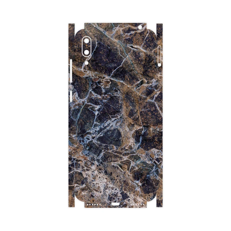 برچسب پوششی ماهوت مدل Earth-White-Marble-FullSkin مناسب برای گوشی موبایل هوآوی Y7 Pro 2019