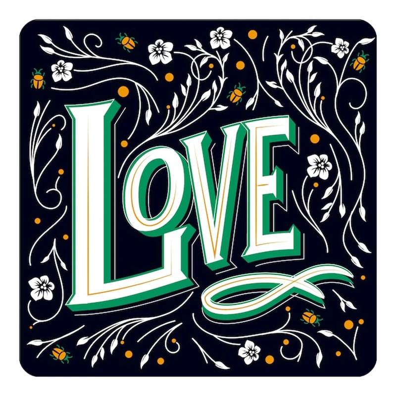 مگنت کاکتی طرح عاشقانه مدل mp39182