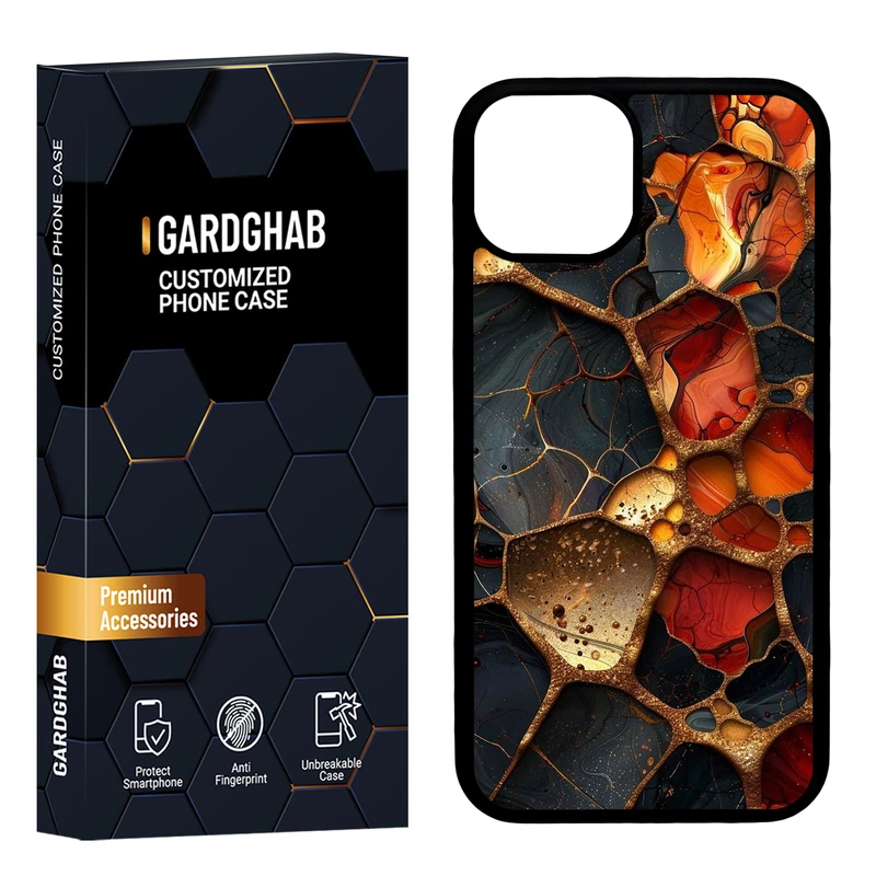 کاور گارد قاب مدل پشت گلس ساده مناسب برای گوشی موبایل اپل iPhone 13 