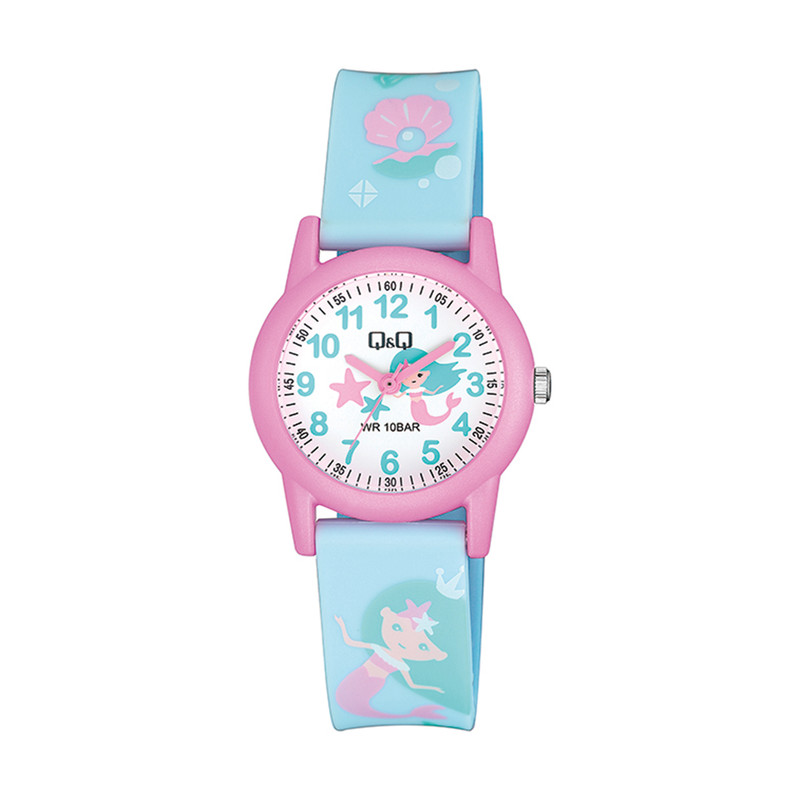 ساعت مچی عقربه ای دخترانه کیو اند کیو مدل VR99J012Y