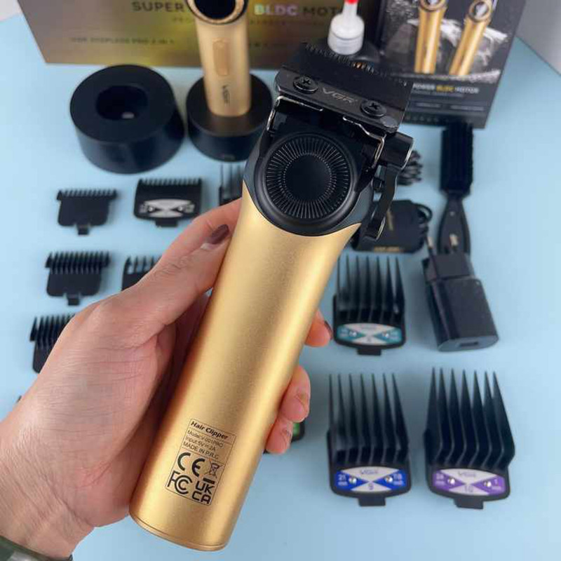 ماشین اصلاح موی سر و صورت شارژی وی جی ار مدل v-001 v--977 ماشین اصلاح موی سر و صورت شارژی وی جی ار مدل v-001 v--977
