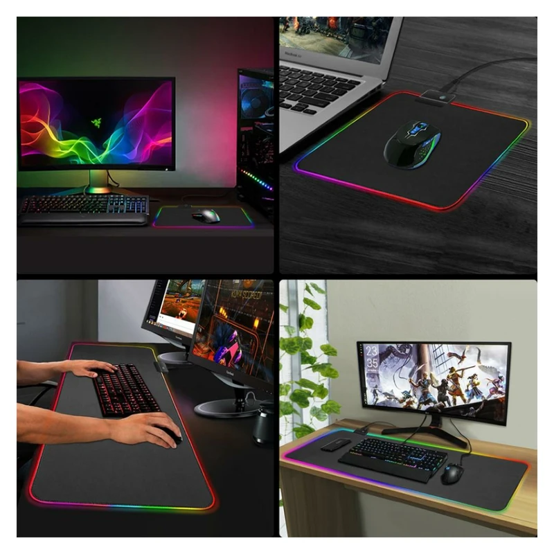 ماوس پد مخصوص بازی سنس مدل RGB 80×30 عکس شماره 19