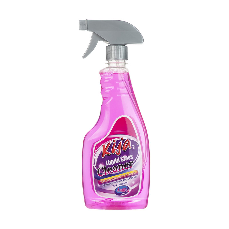 اسپری شیشه پاک کن کیجا مدل Pink حجم 470 میلی لیتر