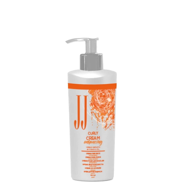 لوسیون مو جی جی مدل CURLY cream مناسب برای موهای مجعد و فر حجم 150 میلی لیتر