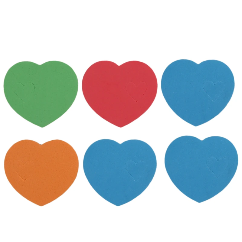 ضربه گیر در طرح قلب کد PJ-107487 بسته 6 عددی