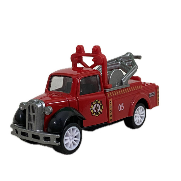 ماشین بازی مدل کامیون فلزی آتشنشانی کد 18