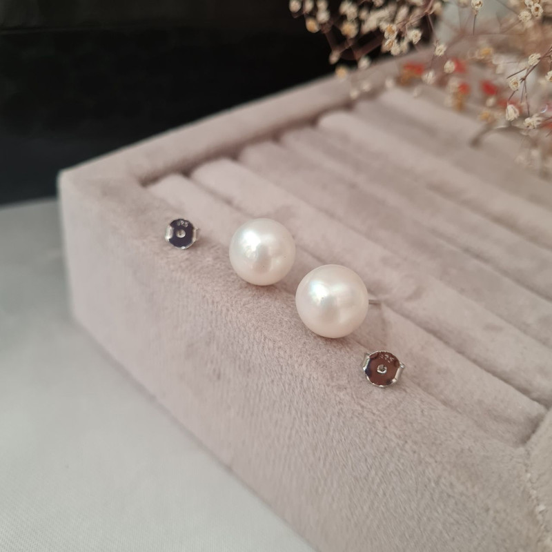 گوشواره نقره زنانه مدل مروارید طبیعی و پرورشی کد GO45Q گوشواره نقره زنانه مدل مروارید طبیعی و پرورشی کد GO45Q