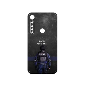 MAHOOT Police Officer Cover Sticker for Motorola One Vision Plus