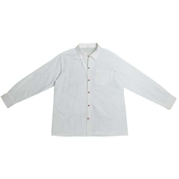 شومیز آستین بلند یقه برگردان زنانه مدل ساده