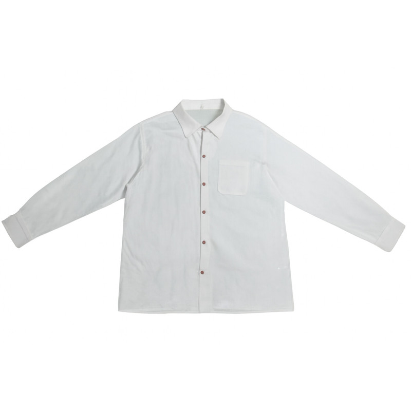 شومیز آستین بلند یقه برگردان زنانه مدل ساده