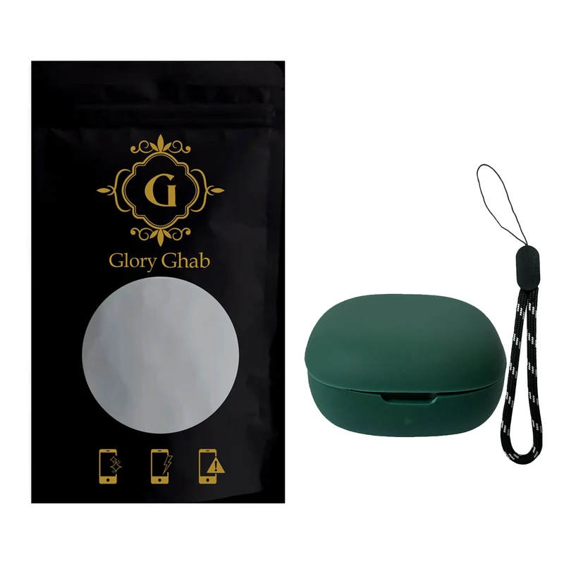 کاور گلوری قاب مدل CIP مناسب برای کیس هدفون بی سیم انکر Soundcore R50i به همراه آویز