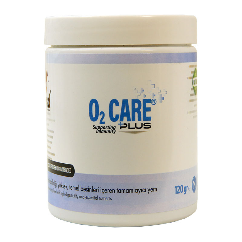 قرص جویدنی سگ و گربه وی اس دی مدل تقویت سیستم ایمنی و تنفسی O2 Care وزن 120 گرم