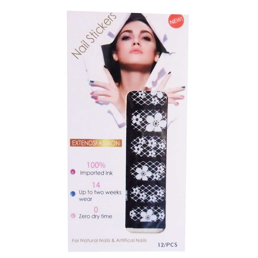 استیکر طراحی ناخن مدل 28