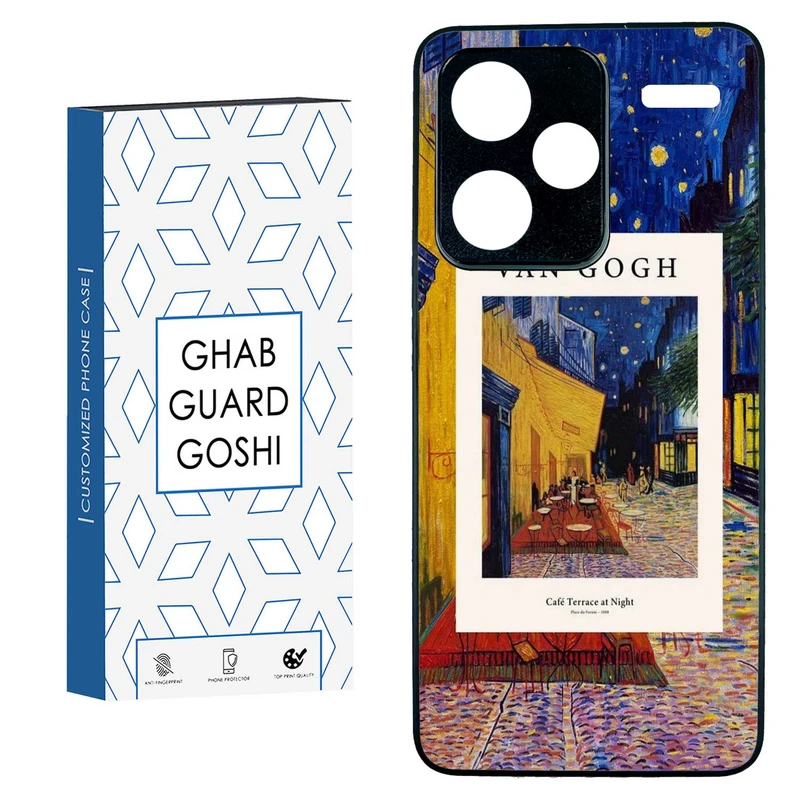 کاور قاب گارد گوشی طرح ونگوگ کد TPU-039 مناسب برای گوشی موبایل شیائومی  REDMI NOTE 13 PRO PLUS 5G