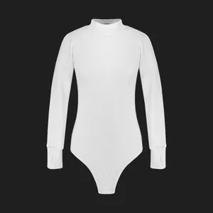 بادی آستین بلند زنانه مدل فینگری کد 3726