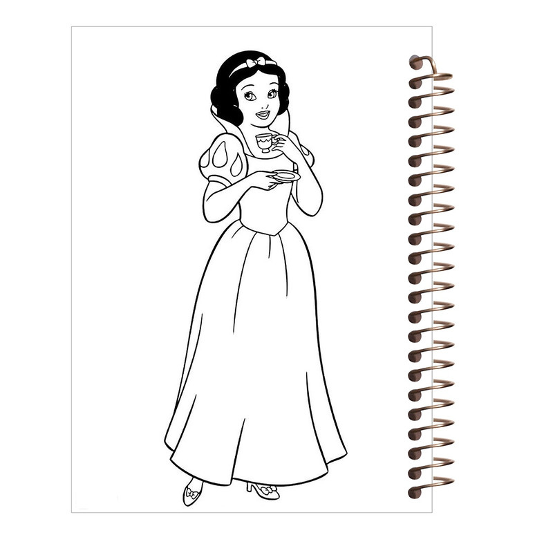 دفتر رنگ آمیزی طرح دخترانه کد R45
