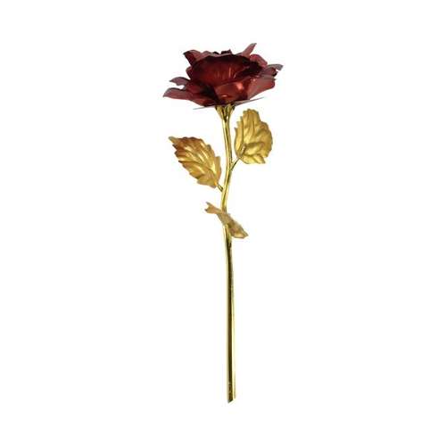 دکوری مدل شاخه گل رز فلزی 