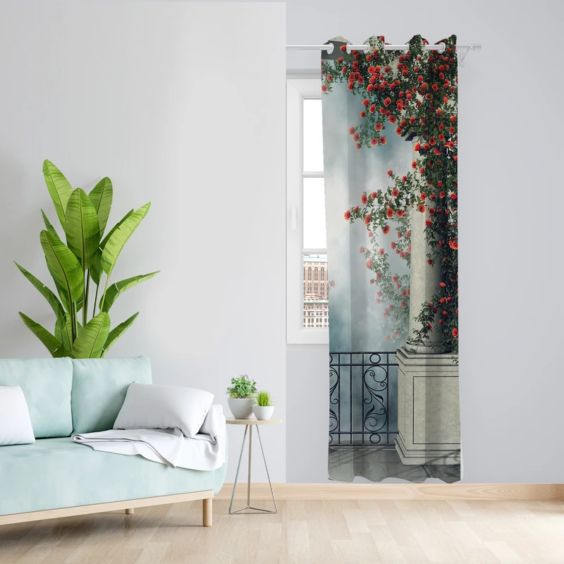 پرده مدل مخمل پانچی کد 2470 z سایز 140x200 سانتی متر