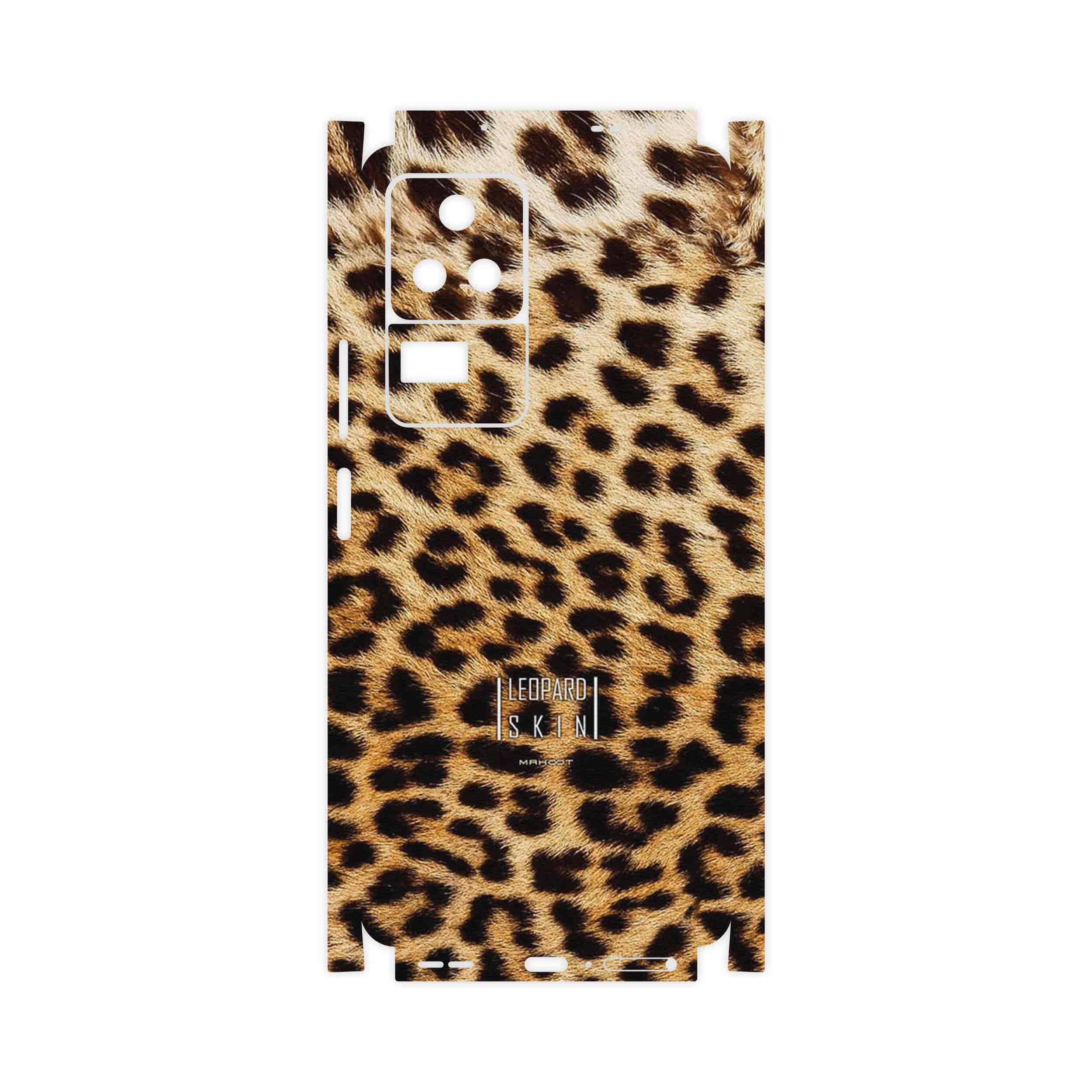 برچسب پوششی ماهوت مدل Leopard Skin-FullSkin مناسب برای گوشی موبایل شیائومی Poco F4 5G