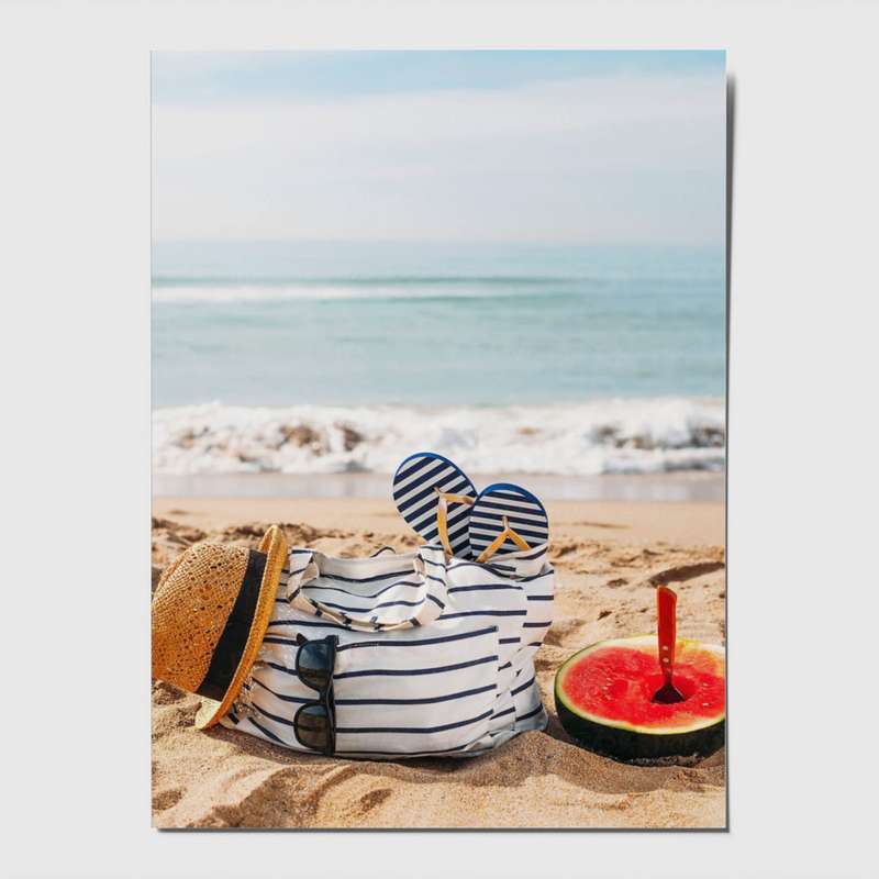 کارت پستال مدل تابستان ساحل دریا کد STG21