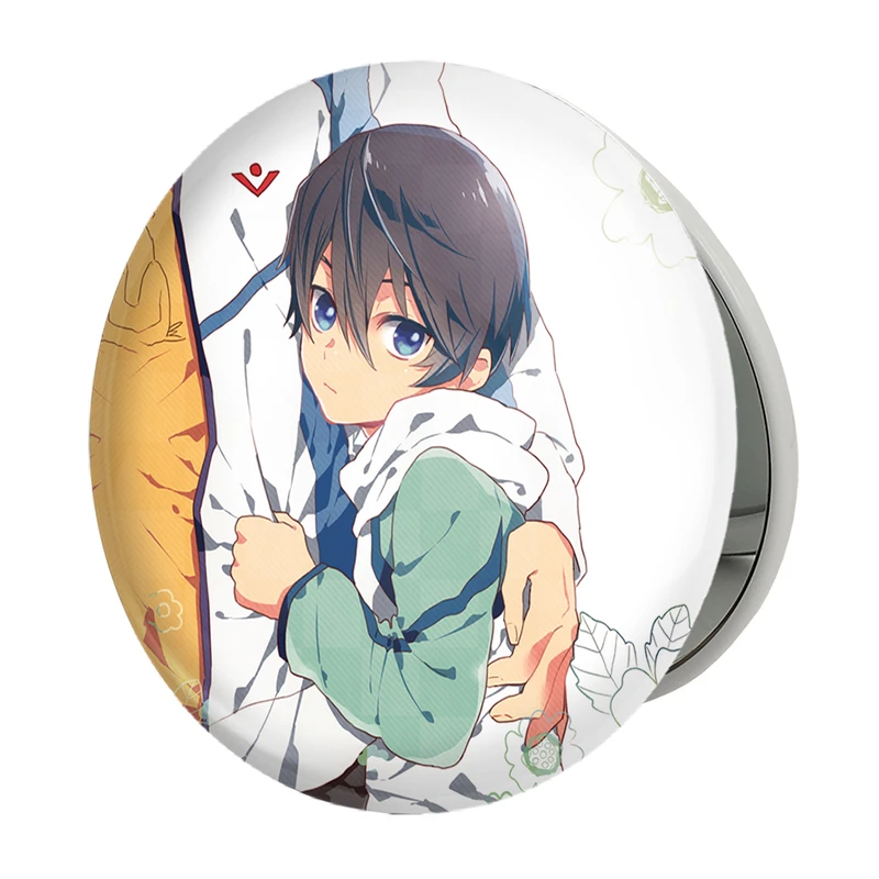آینه جیبی خندالو طرح هاروکا انیمه فری تیل Fairy Tail مدل تاشو کد 15608 