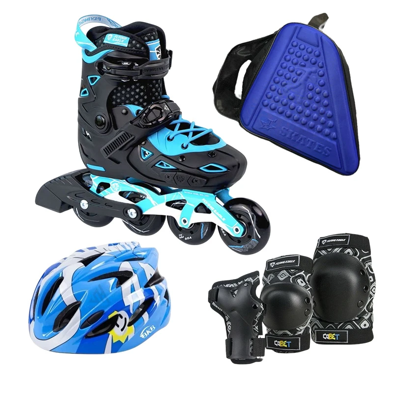 اسکیت کفشی فلاینگ ایکل مدل  S9-L به همراه کلاه و لوازم ایمنی